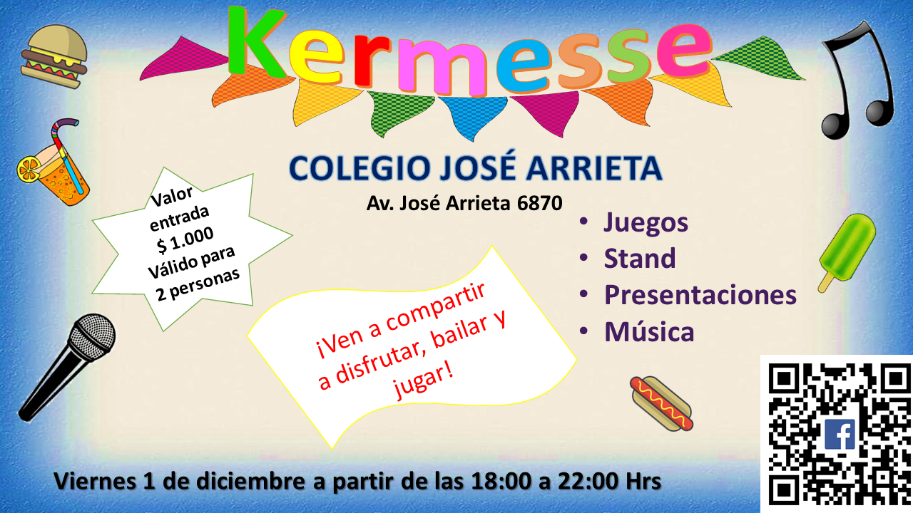 Kermesse 2017 Colegio Jose Arrieta